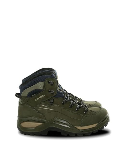Lowa Green Logo Hiking Boots for men