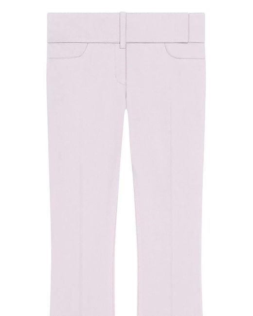 Courreges Pink Belted Bootcut Trousers