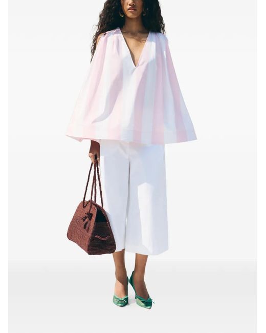 Chaleco Norma A Rayas Jacquemus de color Pink