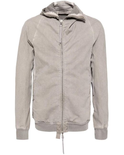 Veste Asymétrique À Capuche Boris Bidjan Saberi pour homme en coloris Gray