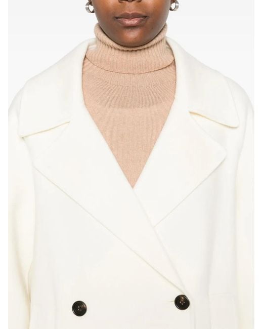 Arma Natural Double-breasted Buttoned Jacket
