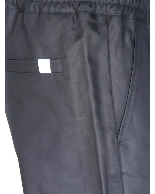 Woc Blue Buenos Aires Drawstring Trousers for men