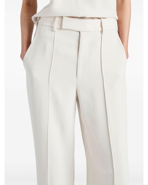 Pantaloni Weyes di Proenza Schouler in White