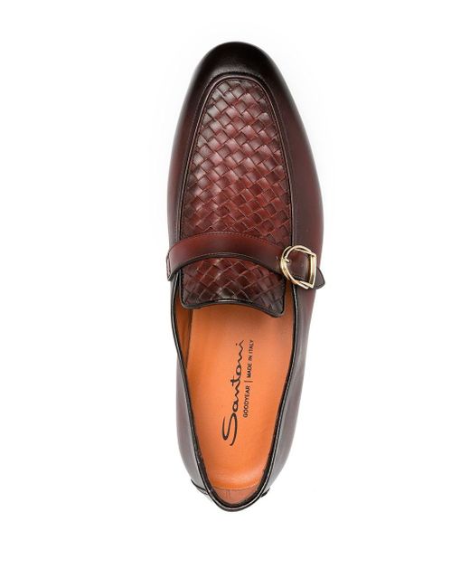 santoni mocassin