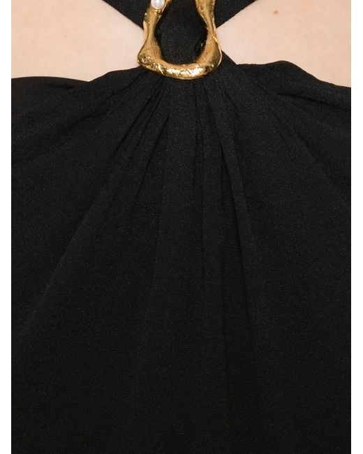 Forte_forte Black Ring Detail Top