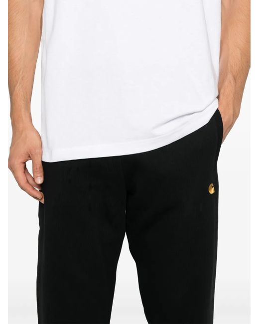 Carhartt Black Chase Sweatpants for men