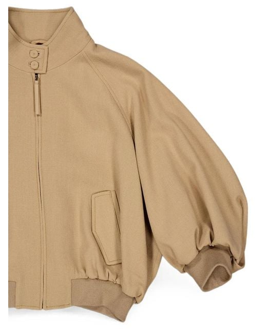 Gabriela Hearst Natural Aluin Cropped Jacket