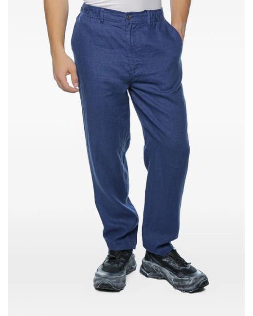 Ecoalf Blue Ethiwin Trousers for men