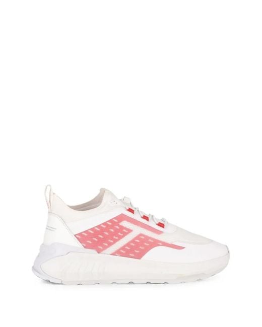 Tod's Pink Logo-Print Sneakers for men