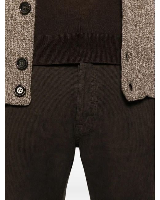 Incotex Hose aus Cord in Gray für Herren