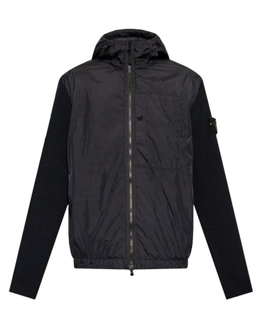 Stone Island Jack Met Compass-Logopatch in het Blue voor heren