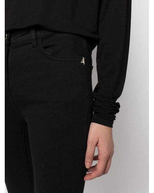 Patrizia Pepe Black High-Rise Skinny Jeans