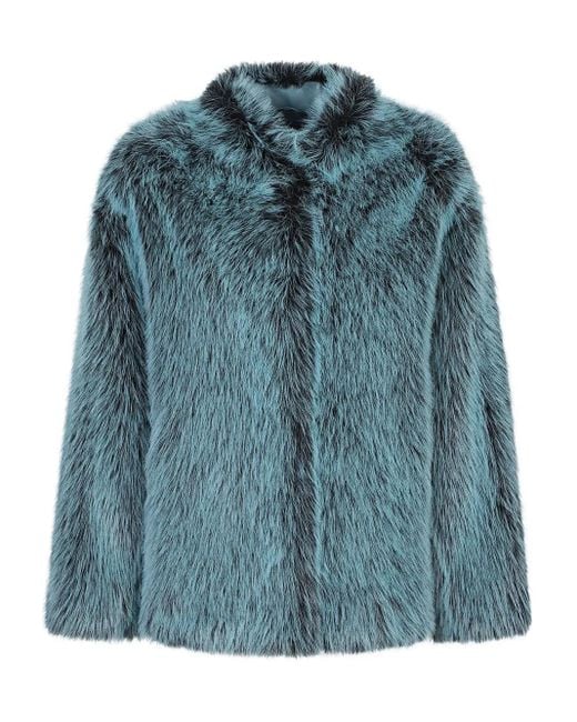 Patrizia Pepe エコファー コート Blue