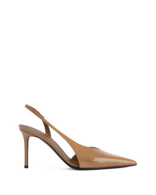 Giuseppe Zanotti Natural Desiree Slingback Pumps