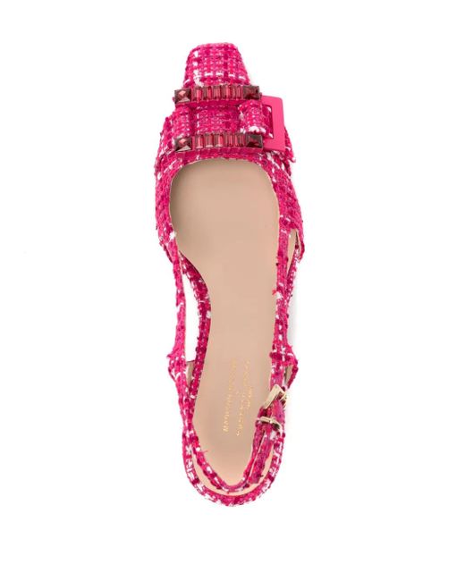 Madison Maison Pink 50Mm Atena Slingback Pumps