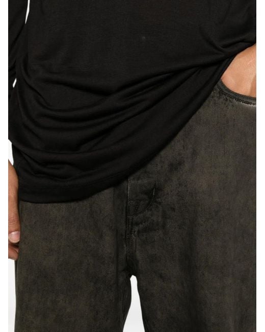Rick Owens Black Rick Long-Sleeve Sweater for men