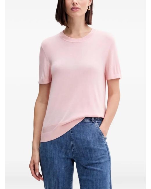 Benetton Blue Short-Sleeved T-Shirt
