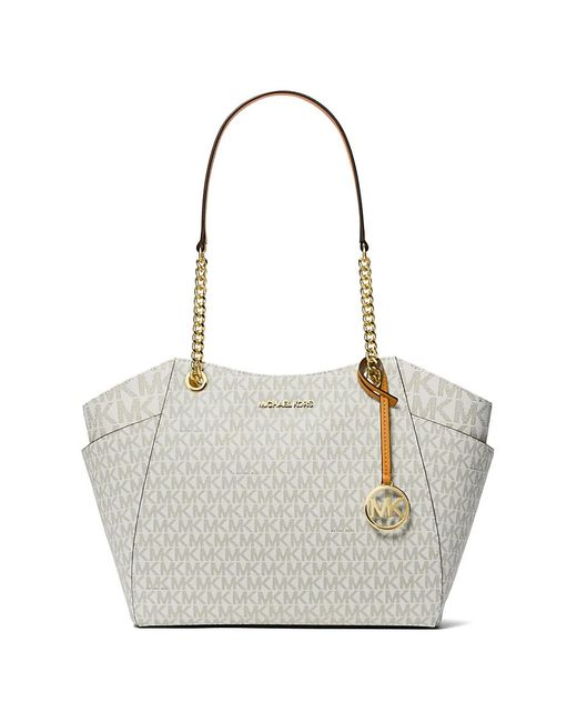 Michael Kors White Sac À Main Jet Set