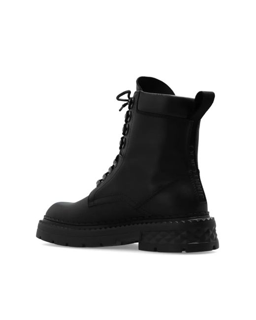 Jimmy Choo Black Marlow Boots for men