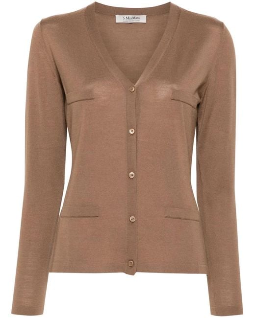 Max Mara Brown Kenya Cardigan