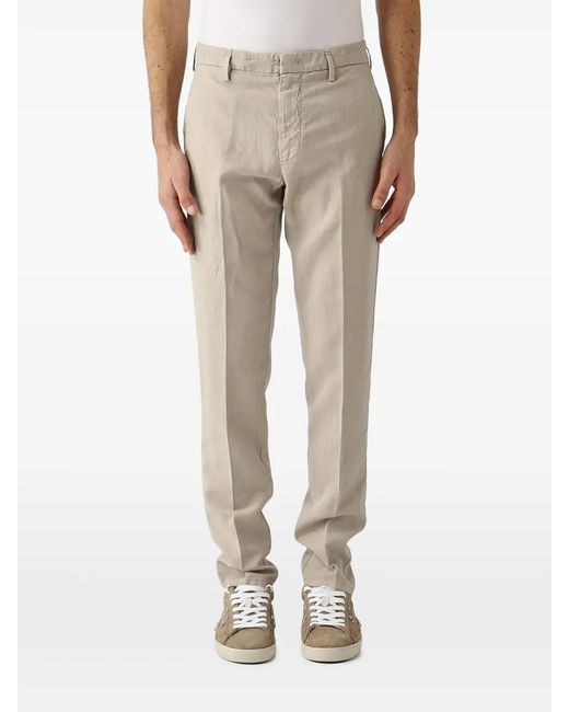Dondup Natural Buttoned Trousers for men