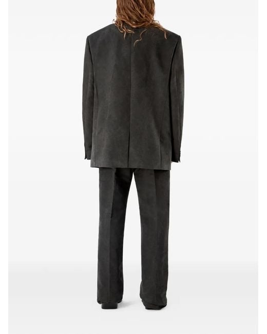 CAMPERLAB Black Blazer À Lien De Resserrage À La Taille