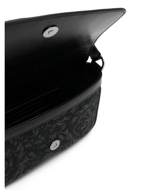 メンズ Versace バロッコ ショルダーバッグ Black