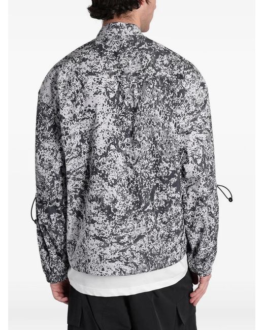 Peacemaker Oamc Gray Drawstring-Sleeve Jacket for men