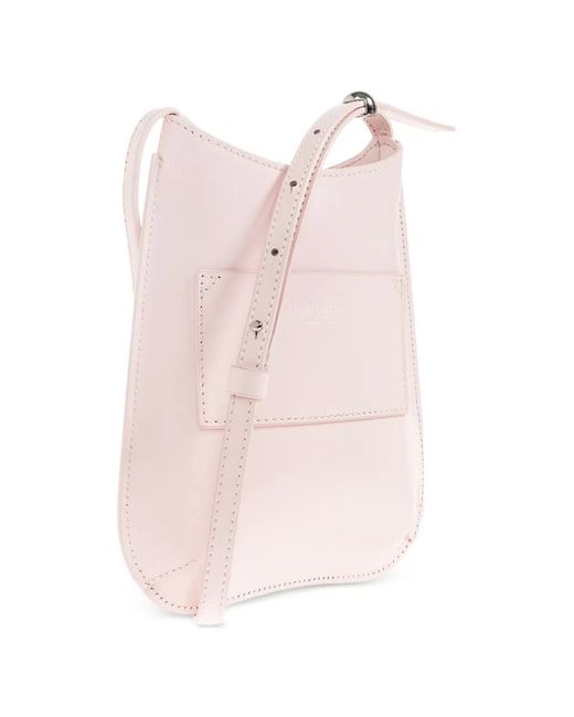 Jacquemus Pink The Bisou Phone Pouch