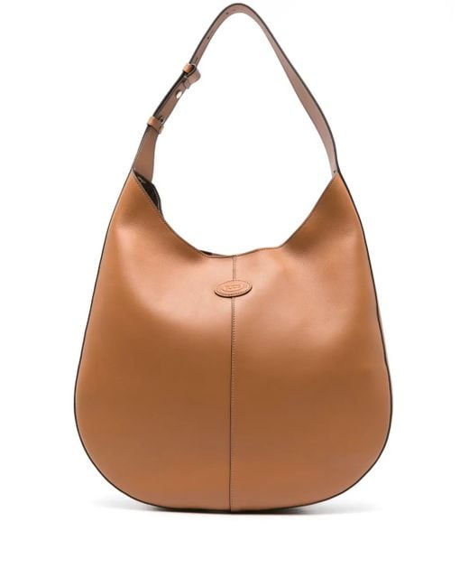 Tod 'S Sacca Di Cuoio Medio di Tod's in Brown