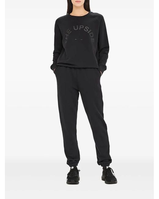 The Upside Black Cuffed Joggers