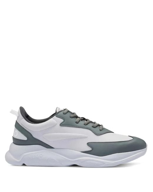 HUGO Leon Runn Sneakers in Gray für Herren