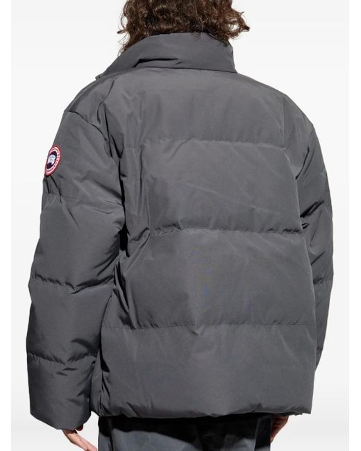 Canada Goose Gray Quilted Puffer Jacket for men
