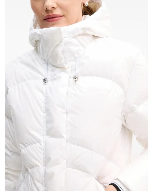 Colmar フーデッド パデッドジャケット White