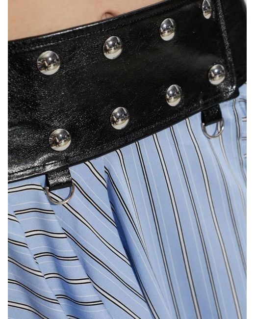 IRO Blue Umby Skirt