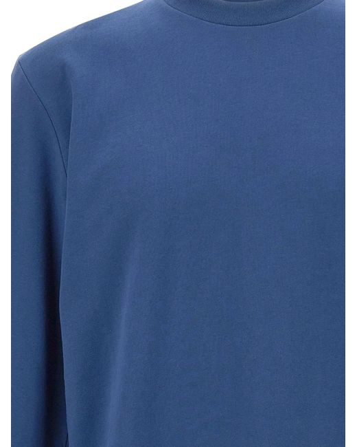 Colmar Blue Sweat À Patch Logo for men