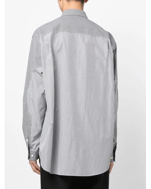 Undercover Overhemd Met Gemixte Print in het Gray voor heren