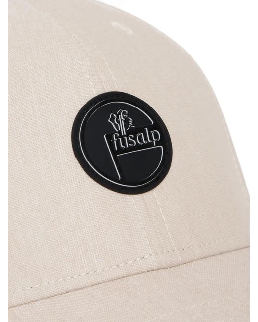 Fusalp White Casquette Chambray