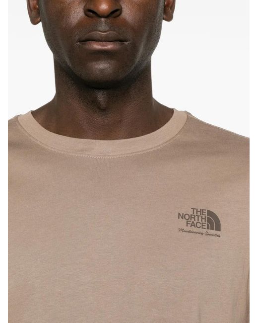 The North Face Natural Graphic-Print T-Shirt for men