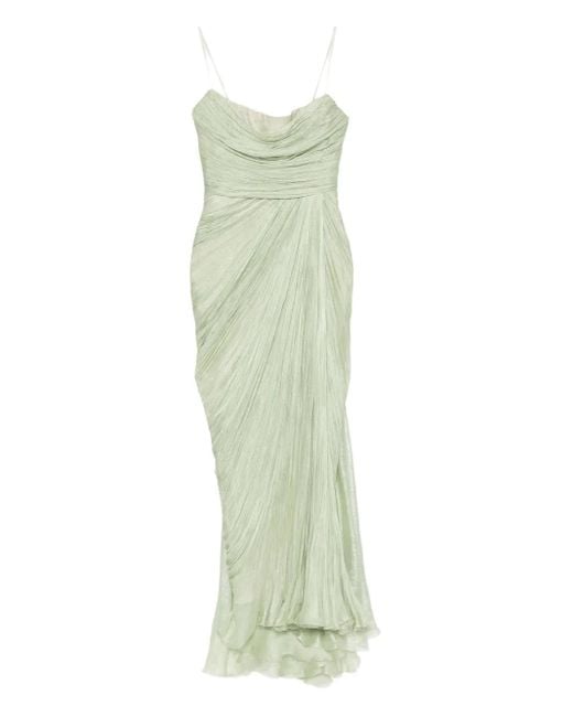Robe Siona À Design Plissé Maria Lucia Hohan en coloris Green