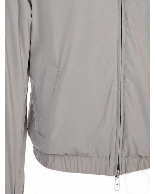 KIRED Gray Zip-Up Jacket for men
