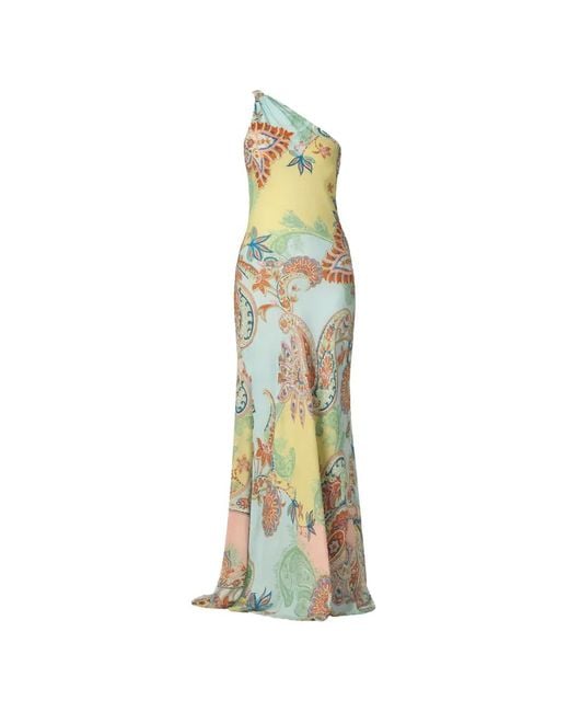hemant & nandita metallic maxi dress Hemant & Nandita