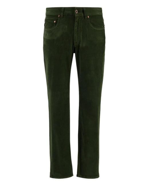 メンズ Boglioli ファイブポケット ジーンズ Green
