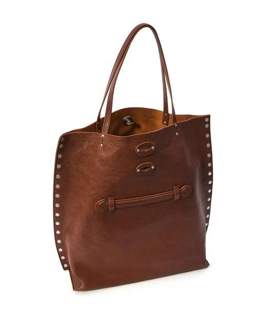 Zanellato Brown A' Spasso Tote Bag