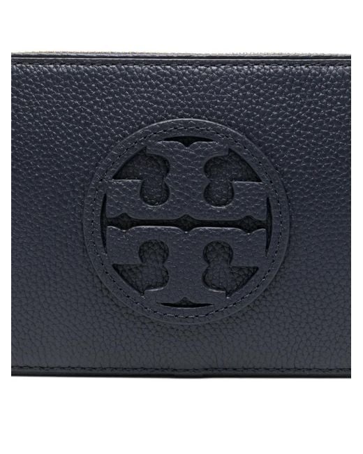 Bandolera con correa con logo Tory Burch de color Blue