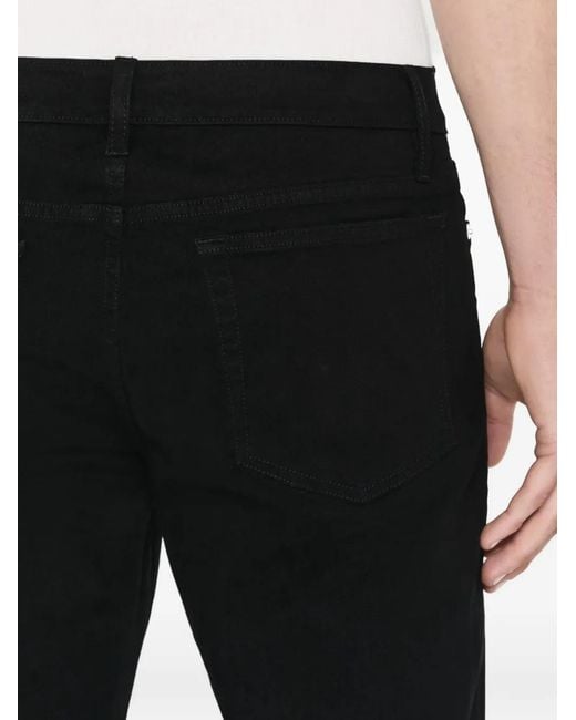 Jeans Slim L'Homme di FRAME in Black da Uomo