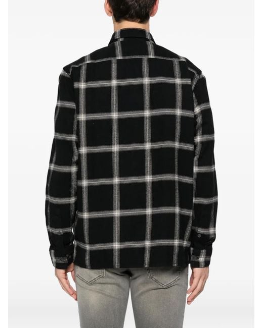 Marc O' Polo Black Checked Shirt for men