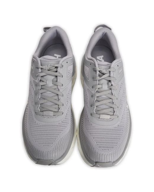Hoka One One White M Bondi 7 for men