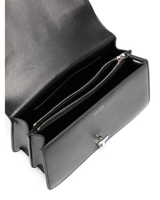 The Row Black Sofia 8.75 Leather Tote Bag