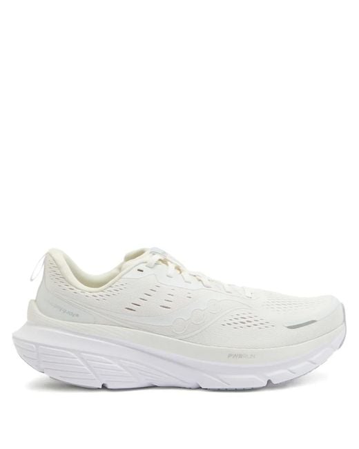 Saucony White Guide 18 Sneakers for men